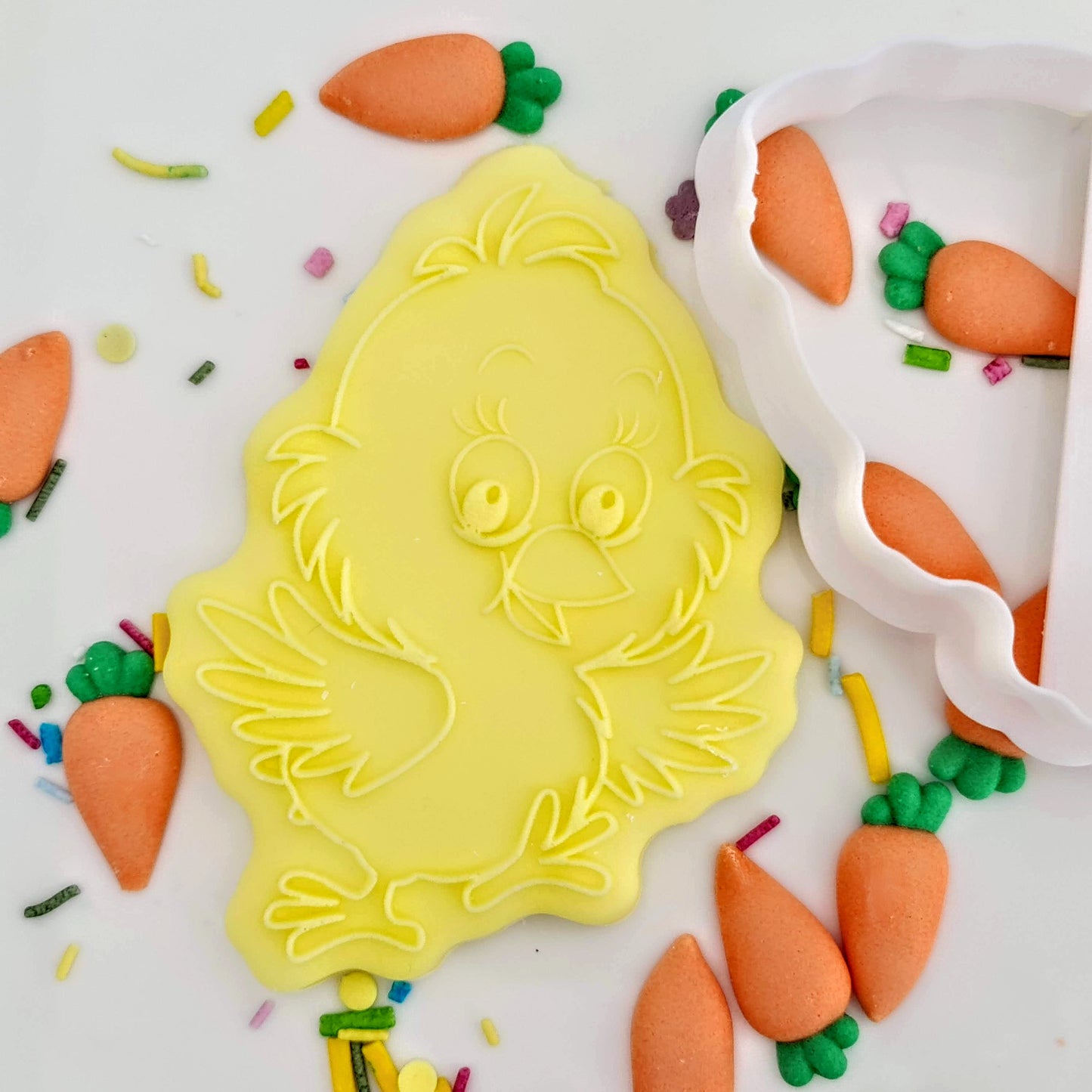 Easter Chick - Deboss & Cutter image 1