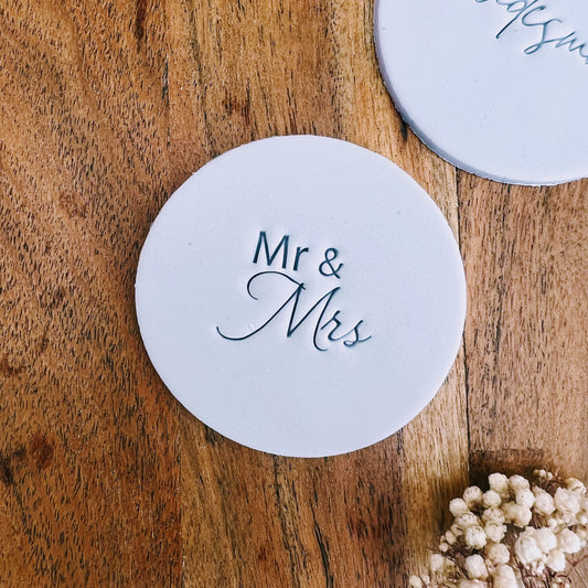 Mr & Mrs impression stamp image 0