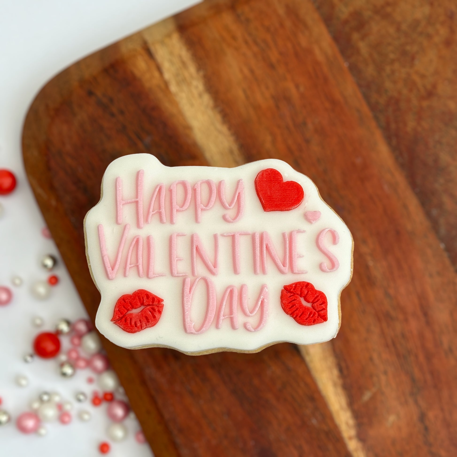 Happy Valentine`s day  - Deboss and cutter image 1