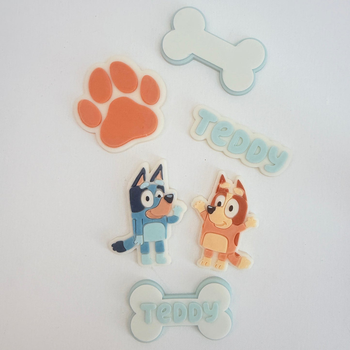 Personalised Bone - PLA stamp and cutter image 1