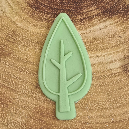 Woodland - Tree DeBoss & Matching Cutter image 0