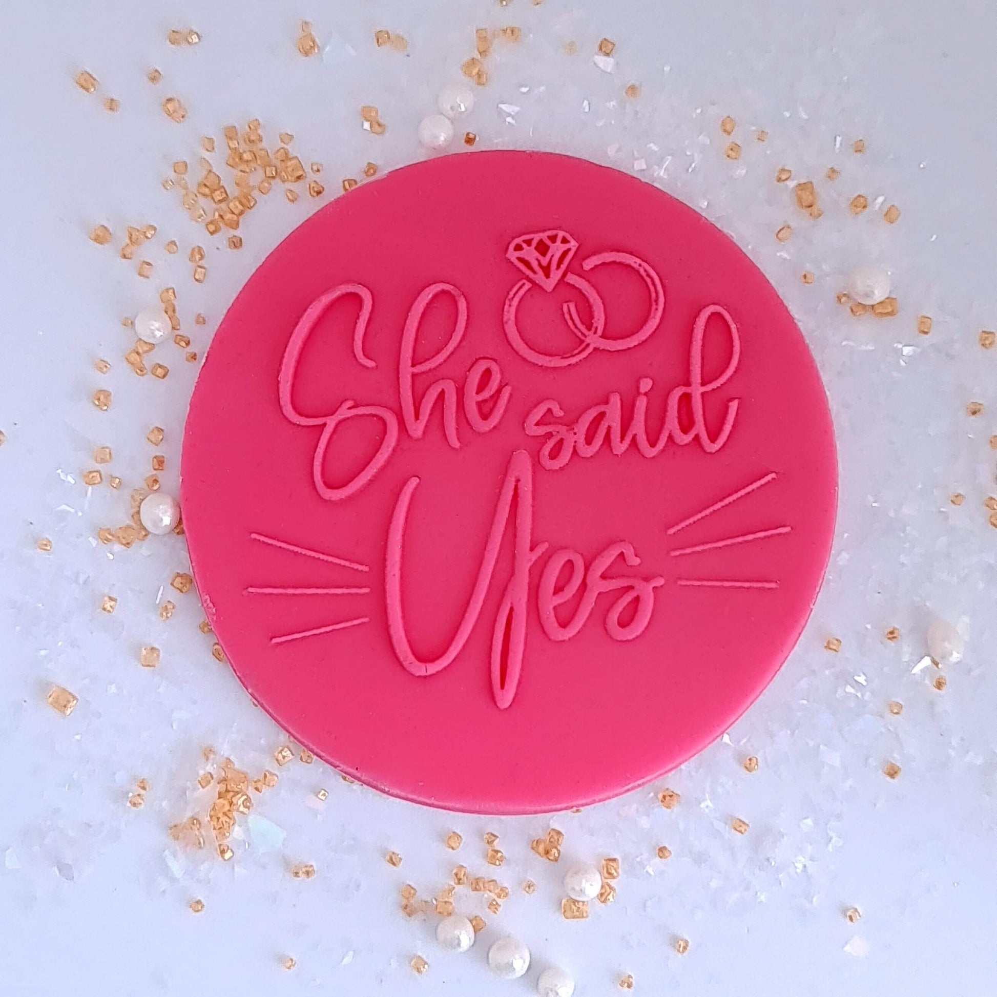 She Said Yes with Rings image 0