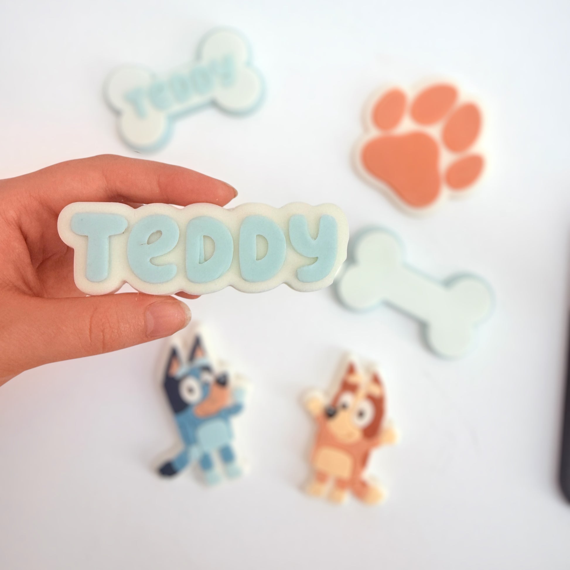 Personalised First Name - PLA stamp and cutter image 0