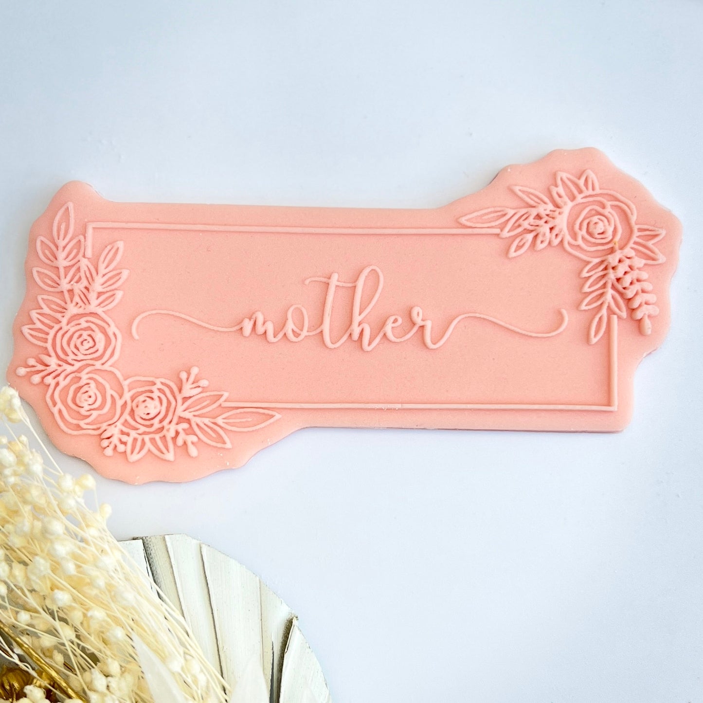 Mother`s Day - Mother  - Deboss Stamp and Matching Cut image 0