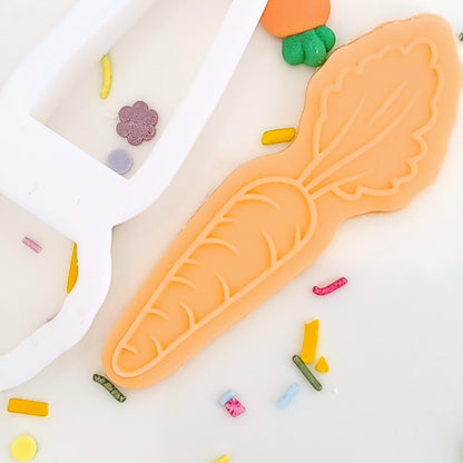 Easter Carrot - Deboss & Cutter image 1