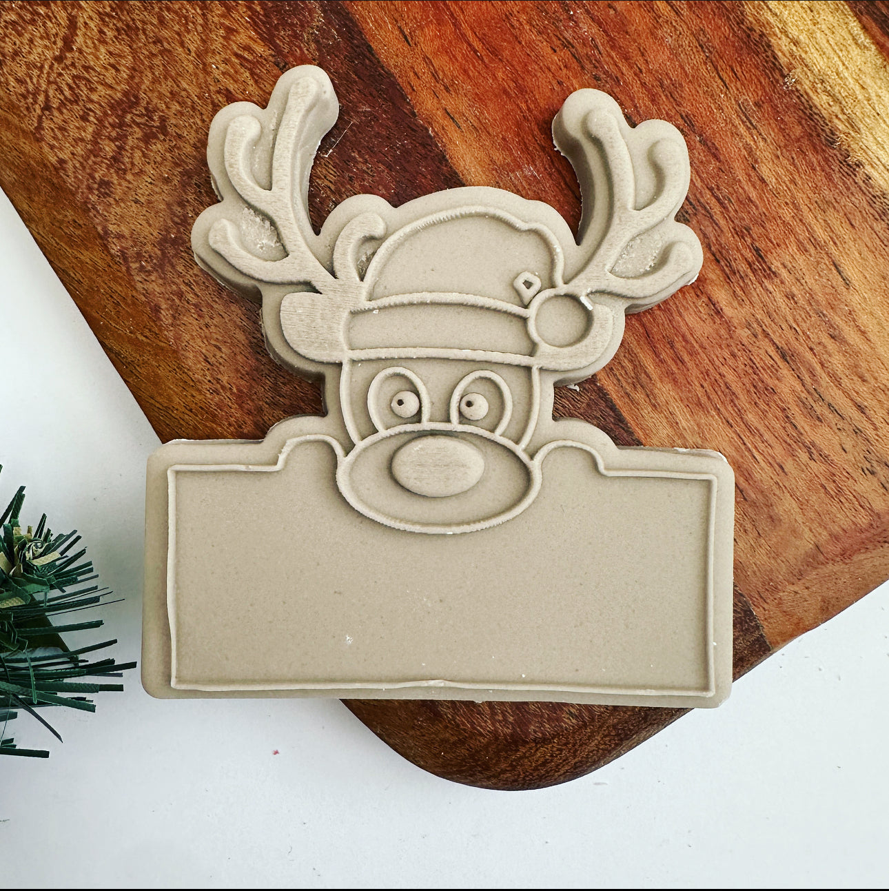 Reindeer with a board image 0