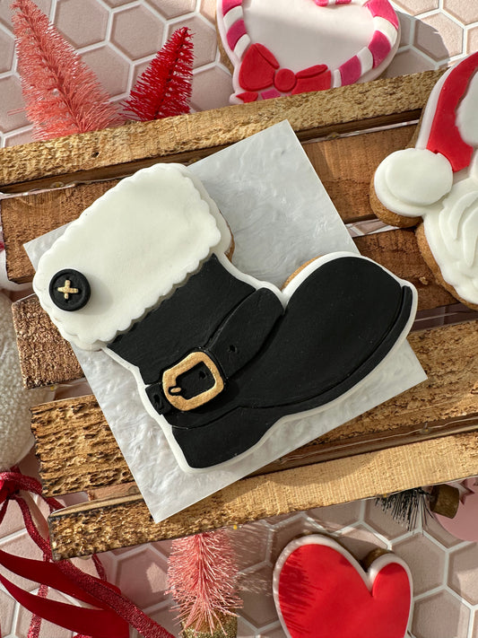 Santa`s boot -  PLA stamp and cutter image 0