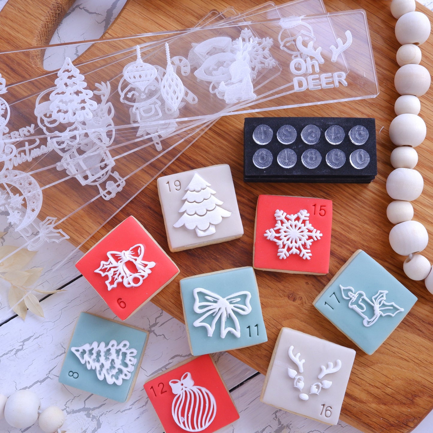 Advent Calendar COMPLETE SET OF 25 image 1