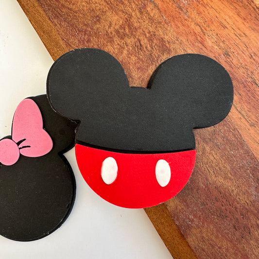Mickey head- PLA stamp and cutter image 0