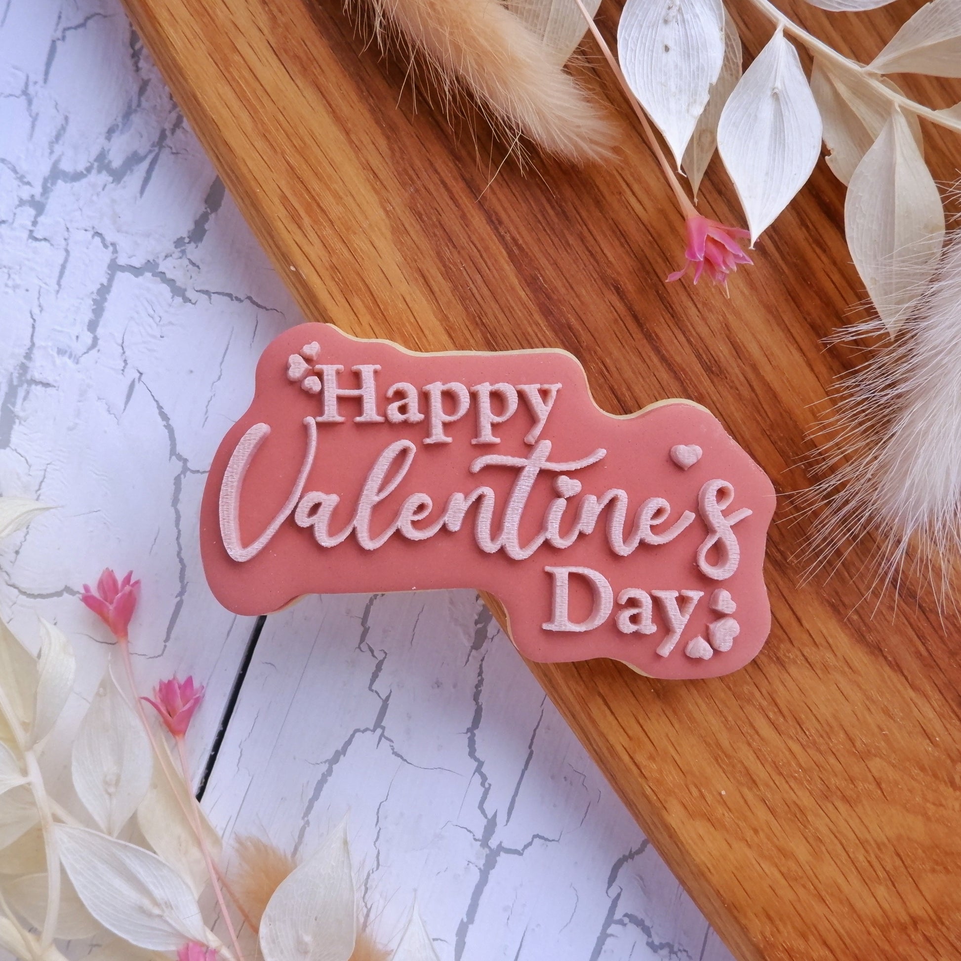 Happy Valentine`s day - Deboss and cutter image 0