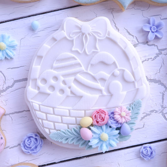 Easter Basket -  Deboss & Cutter image 0