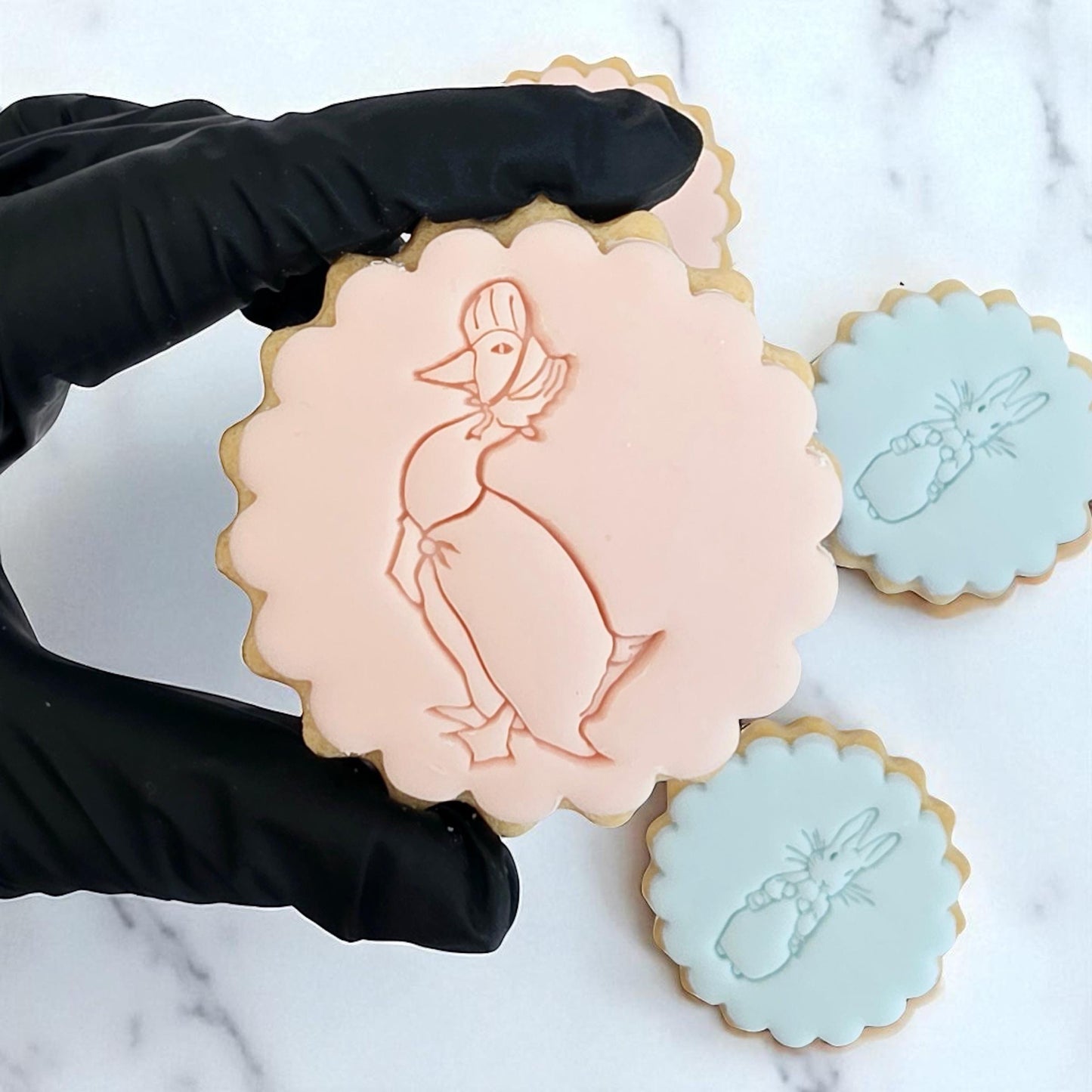 Custom Duck Cookie Stamp and Cutter Set