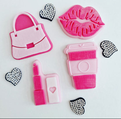 Barbie Box fillers - Stamps and Matching cutters image 2