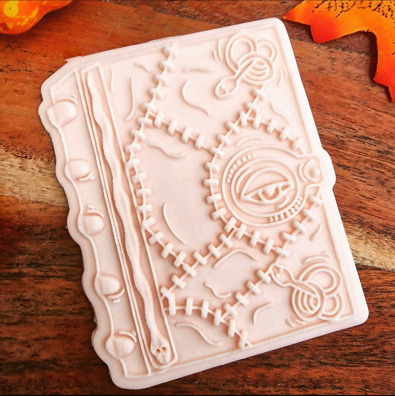 HALLOWEEN - Spell Book - Deboss & Matching Cutter image 0