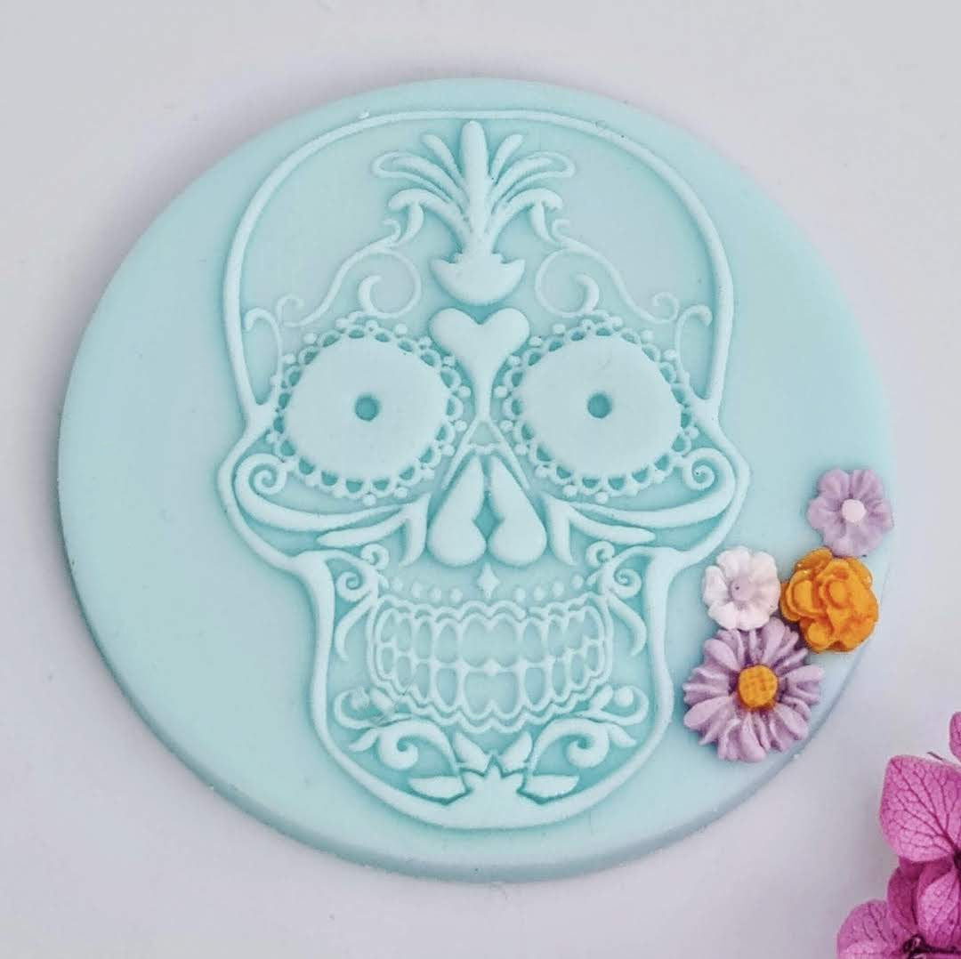 HALLOWEEN - Floral Skull image 0