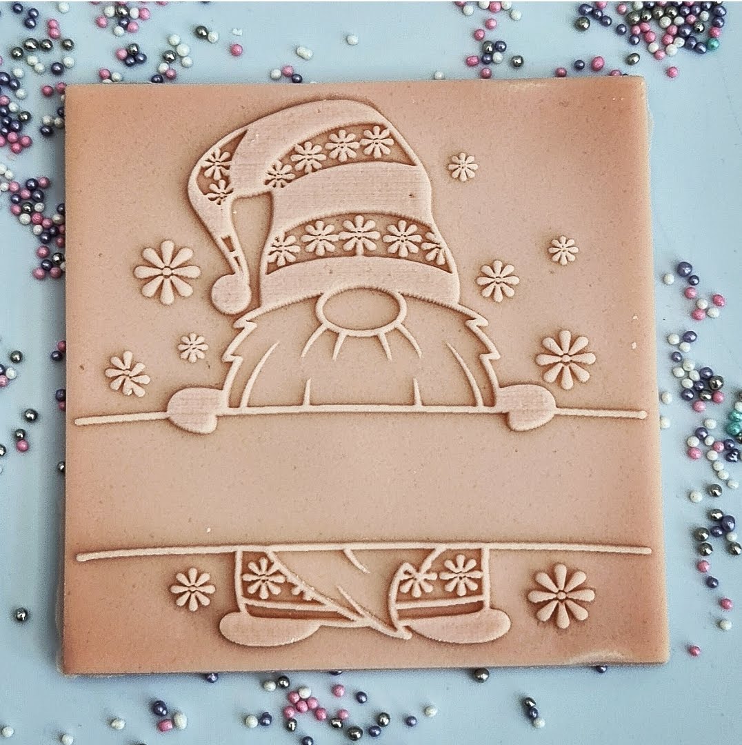 Christmas - Gnome Deboss and Matching Cutter image 0