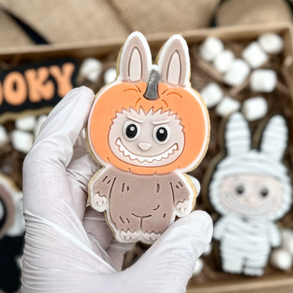 Pumpkin Labubu - PLA stamp and cutter image 0