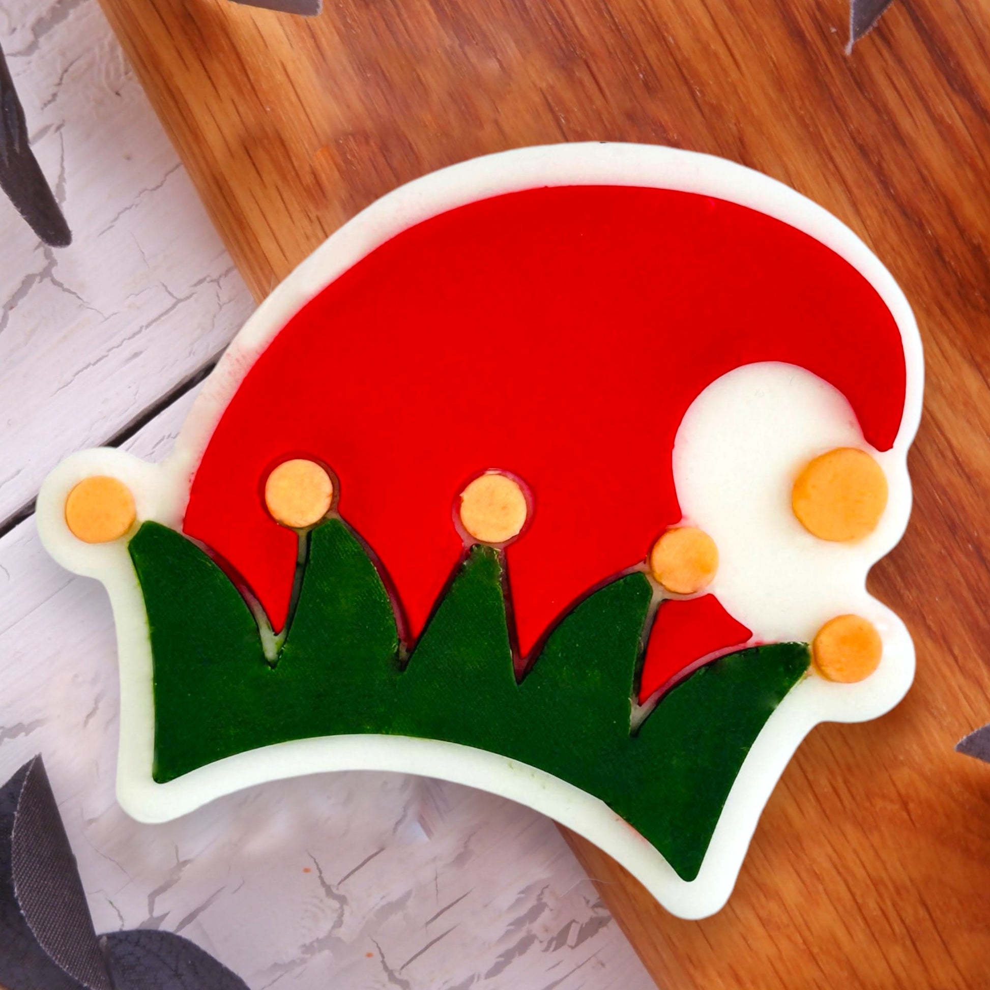 Elf hat -  PLA stamp and cutter image 1