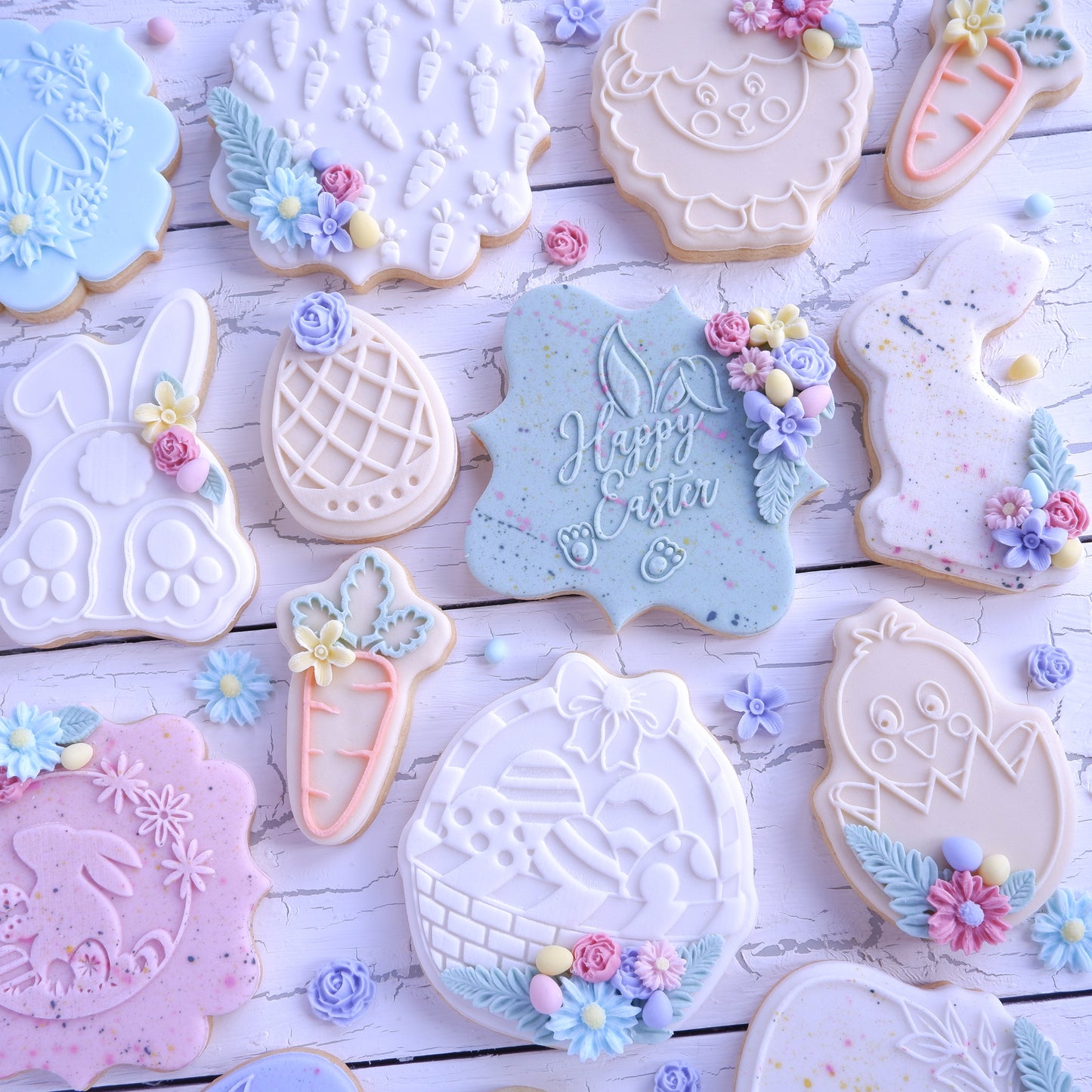 Easter Bunny-  Deboss & Cutter